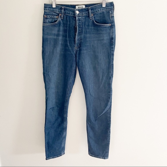 Agolde Nico High Rise Slim Fit Jeans - Picture 4 of 10